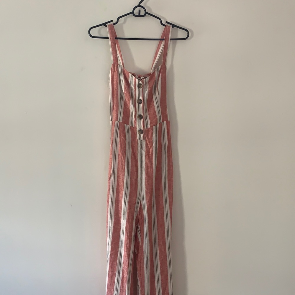 Striped romper